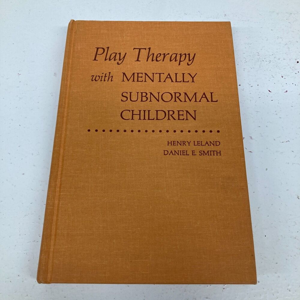 Play Therapy with Mentally Subnormal Children